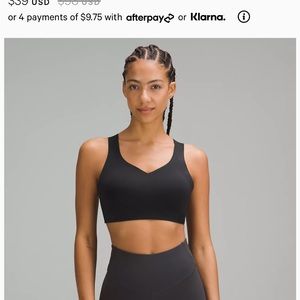Lululemon Enlite Weave-Back Bra
High Support. NWT